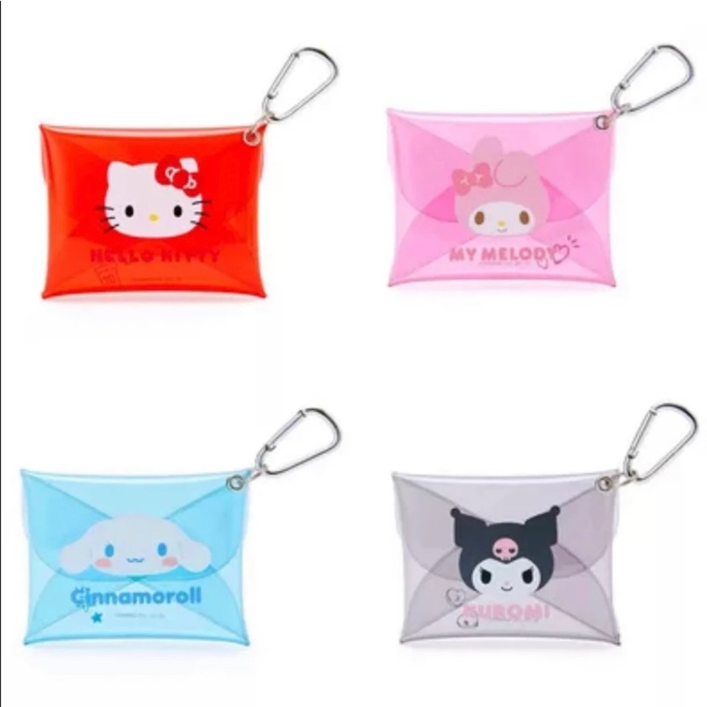 Hello Kittyand friends transparent coin purse